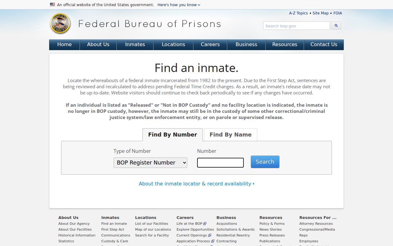 Hopkins County criminal records federal inmate locator